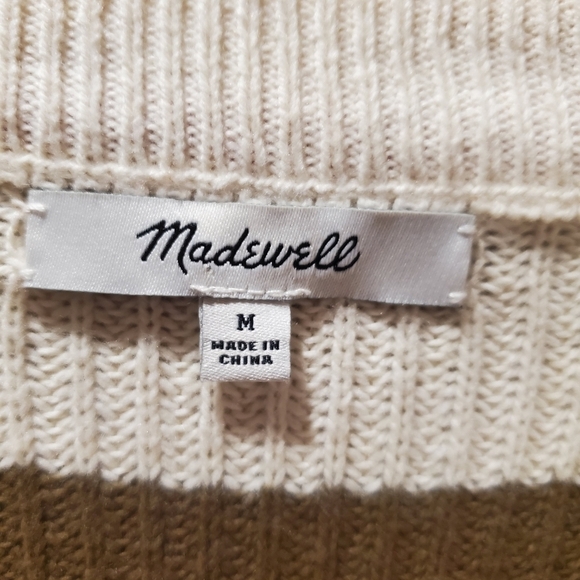 Madewell Patch Pocket Pullover Sweater in Walton Stripe - Picture 5 of 7